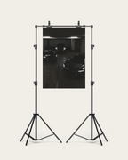 No. 00003 – The Collector's Hour – poster print mockup on a neutral wall.