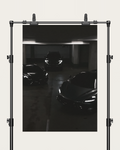 No. 00003 – The Collector's Hour – poster print mockup on a neutral wall.