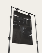 No. 00003 – The Collector's Hour – poster print mockup on a neutral wall.