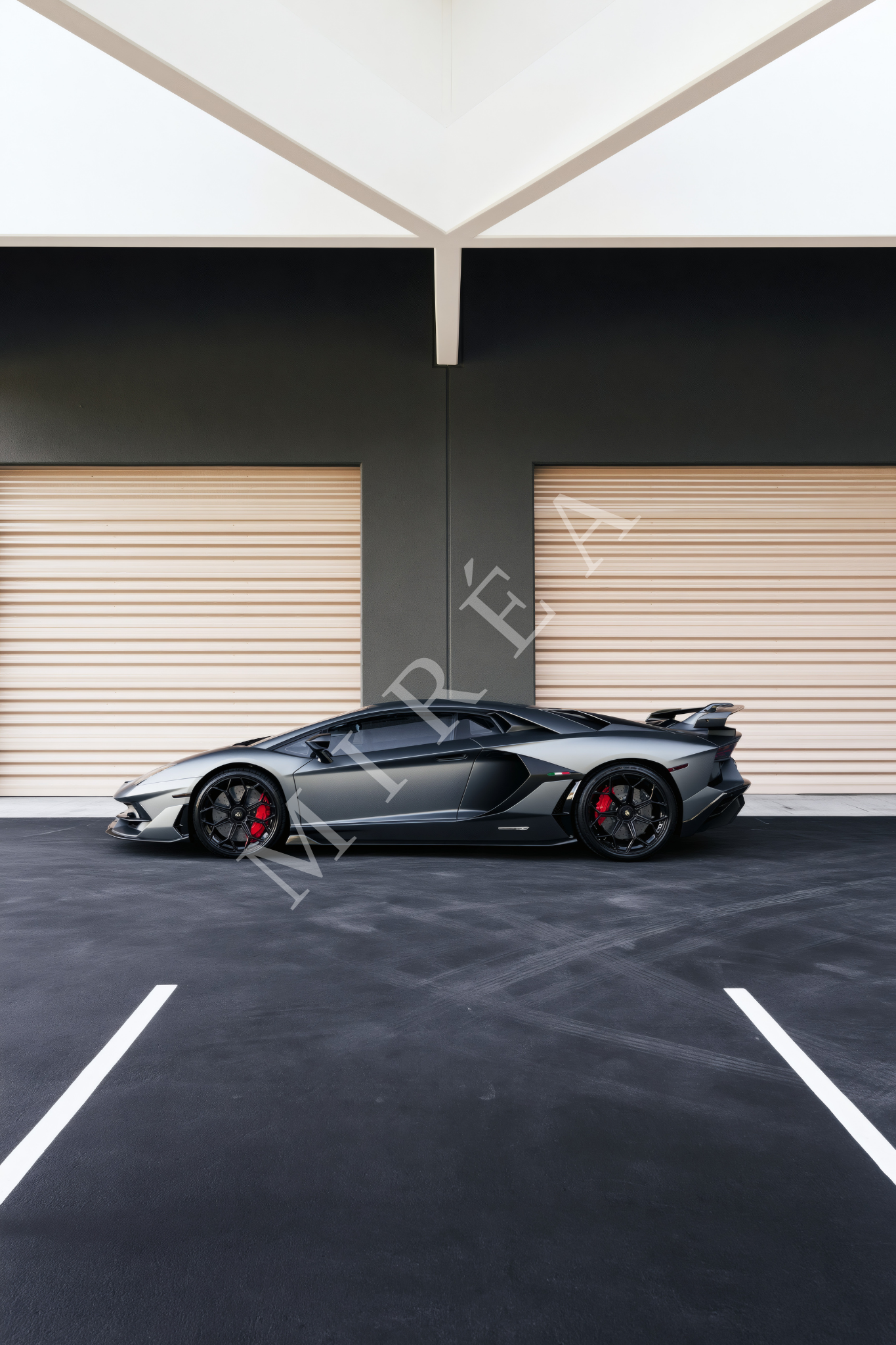 No. 00015 – The Grey Hangar – digital artwork preview in vertical 2:3 format.