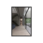 No. 00006 – The Ivy Court Passage – framed print mockup in a calm modern interior.