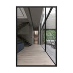 No. 00006 – The Ivy Court Passage – framed print mockup in a calm modern interior.